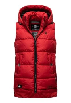 Marikoo Zarinaa - Bodywarmer - Red -Marikoo Winkel c118c97de0fe41b99fa420f15b27cdc1