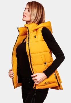 Marikoo Zarinaa - Bodywarmer - Yellow -Marikoo Winkel c2037dce959e4c06831ae3e51a2d16b8