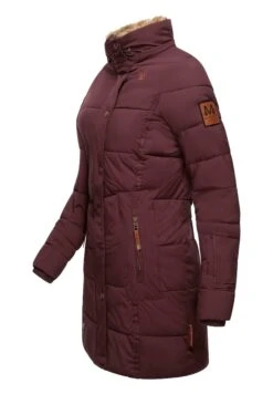 Marikoo Lieblings - Winterjas - Dark Red Melange 10 Marikoo Lieblings - Winterjas - Dark Red Melange -Marikoo Winkel c2289b7063914d0f9abc241c8de6837d