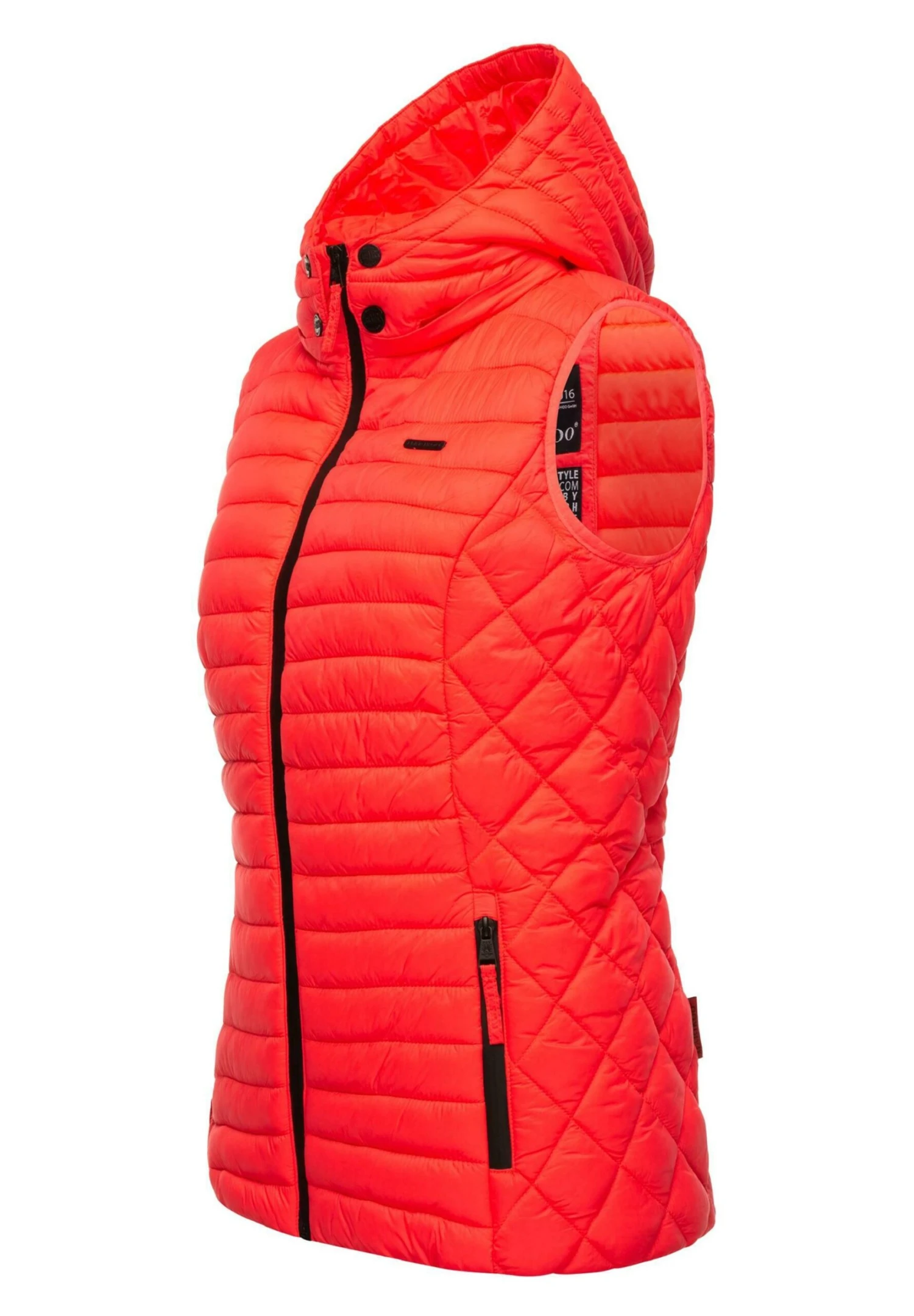 Marikoo Hasenpfote - Bodywarmer - Neon Coral 9 Marikoo Hasenpfote - Bodywarmer - Neon Coral - Afbeelding 9