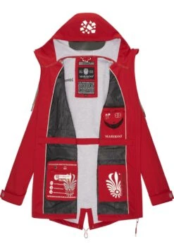 Marikoo Ulissaa - Regenjas - Light Red -Marikoo Winkel ca82402112d14dd0b2f1b37b934863dc