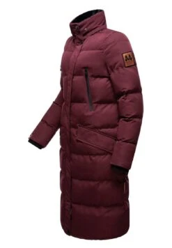 Marikoo Winterjas - Dark Red Melange -Marikoo Winkel ce81e86c7fe14382bf3992a4ede34161
