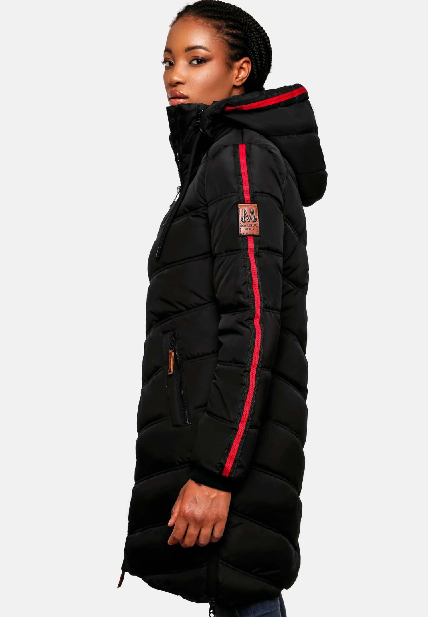 Marikoo Armasa - Winterjas - Schwarz 4 Marikoo Armasa - Winterjas - Schwarz - Afbeelding 4