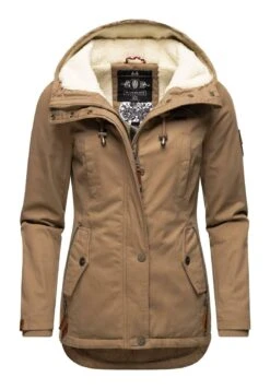 Marikoo Bikoo - Winterjas - Taupe -Marikoo Winkel d106f01c1d7347ff930c0c86b96648f0