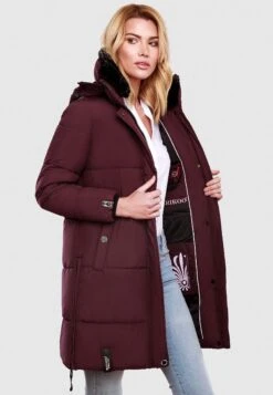 Marikoo Streliziaa - Winterjas - Dark Red Melange 10 Marikoo Streliziaa - Winterjas - Dark Red Melange -Marikoo Winkel d2ad0c3cadf348c2bb4e9c371704c717