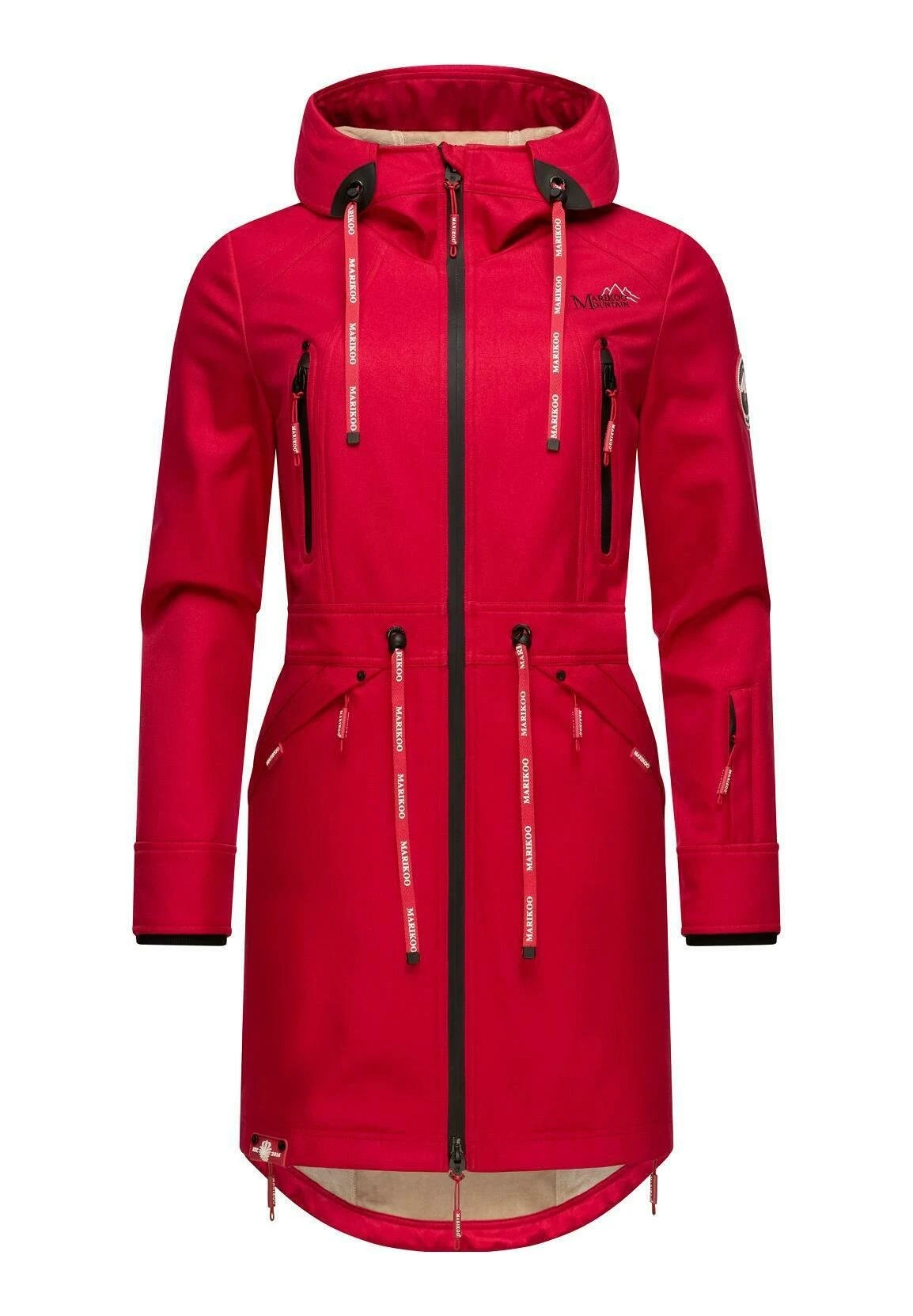 Marikoo Racquelle - Parka - Fuchsia 5 Marikoo Racquelle - Parka - Fuchsia - Afbeelding 5