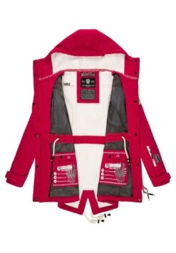 Marikoo Zimtzicke - Parka - Fuchsia -Marikoo Winkel d3c75286b155497f800ce48e260a6fbe