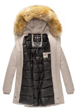 Marikoo Karmaa - Winterjas - Beige -Marikoo Winkel d3c87e4e9da9486e9e330c886d2f5948
