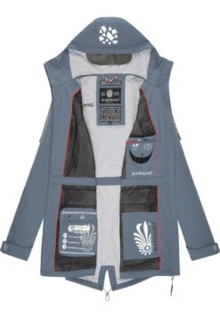 Marikoo Ulissaa - Regenjas - Dusty Blue 9 Marikoo Ulissaa - Regenjas - Dusty Blue -Marikoo Winkel d4fc0cf728264fe4bc2fac088760b13f