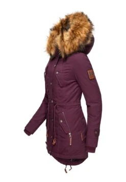 Marikoo Viva- Winterjas - Burgundy -Marikoo Winkel d702cc8410094d7d9fb3768f61112846