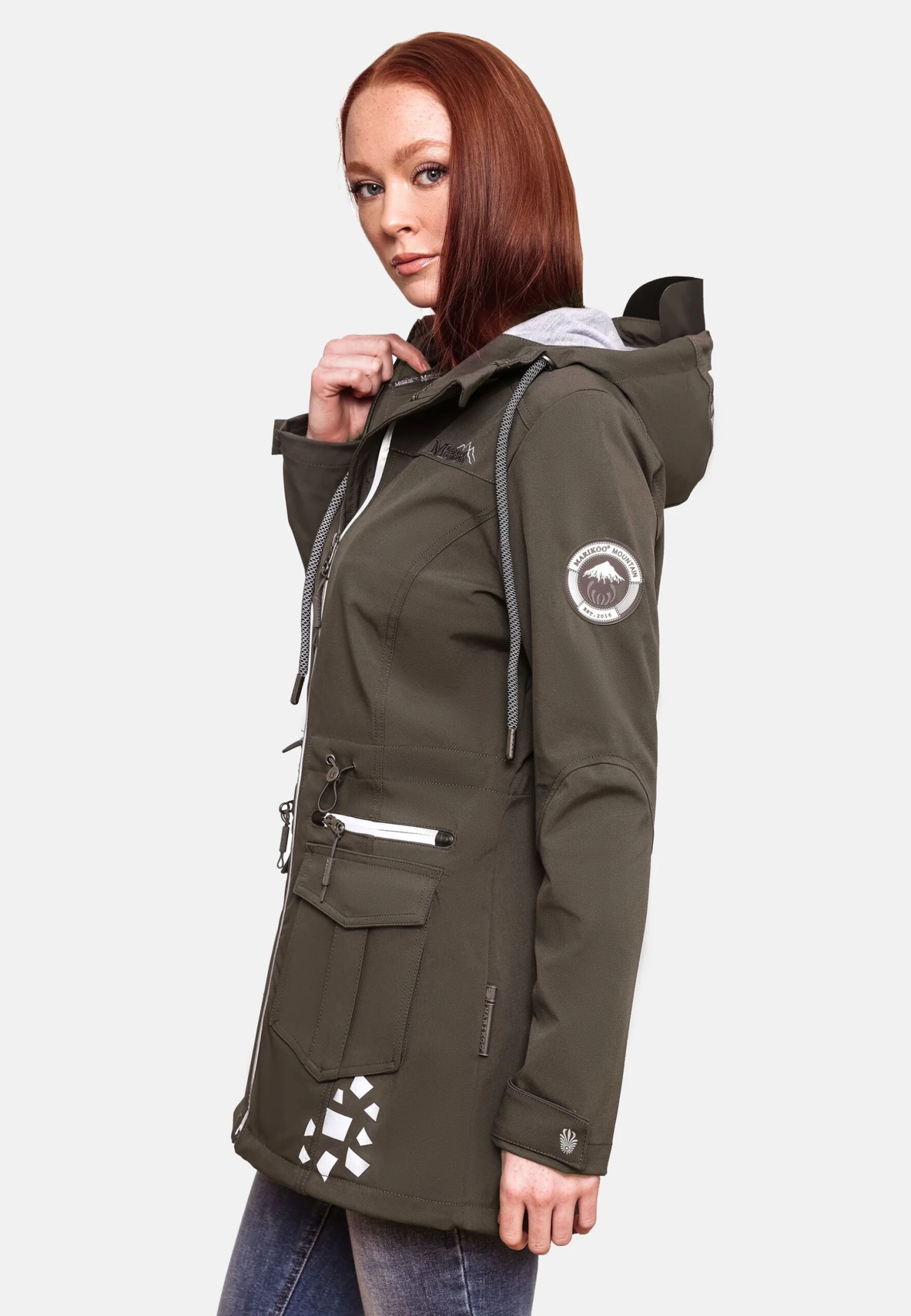 Marikoo Ulissaa - Regenjas - Dark Grey 4 Marikoo Ulissaa - Regenjas - Dark Grey - Afbeelding 4