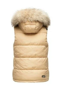 Marikoo Bodywarmer - Beige -Marikoo Winkel dca865b08e43480192f153d4ec2c9706