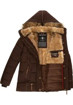 Marikoo Nekoo - Winterjas - Dark Choco -Marikoo Winkel e1576d21b0ad4a2d8c1927fbc035fd79