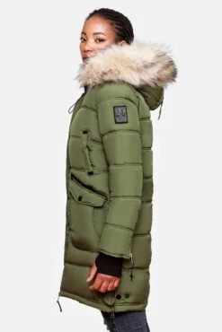 Marikoo Chaskaa - Winterjas - Olive -Marikoo Winkel e44430ab891d4f039e8b3741a0f57bcc