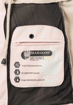 Marikoo Zimtzicke - Parka - Pink -Marikoo Winkel eb498e419aba49e8b54d2e9adc440b6c