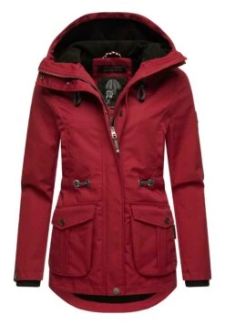 Marikoo Babetaa- Parka - Blood Red -Marikoo Winkel ee83fedb29514b1b9ba476ff18b8c46a