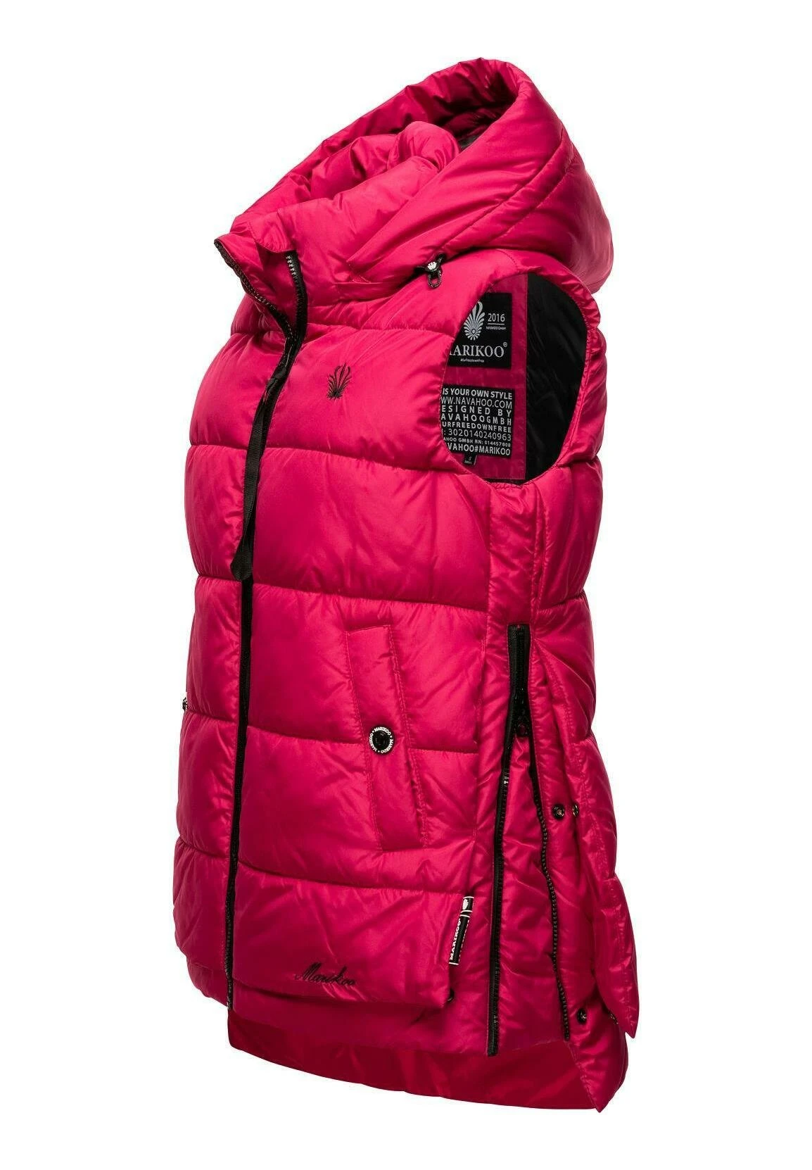 Marikoo Zarinaa - Bodywarmer - Fuchsia 5 Marikoo Zarinaa - Bodywarmer - Fuchsia - Afbeelding 5