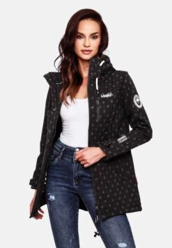 Marikoo Zimtzicke - Parka - Black Melange -Marikoo Winkel f33baa1d7bd041faac76372ce71c5244