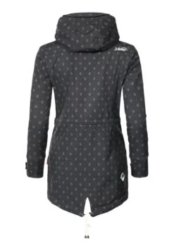 Marikoo Zimtzicke - Parka - Black Melange -Marikoo Winkel fd3f5bf9a0934b5893037a12ae21e5c1