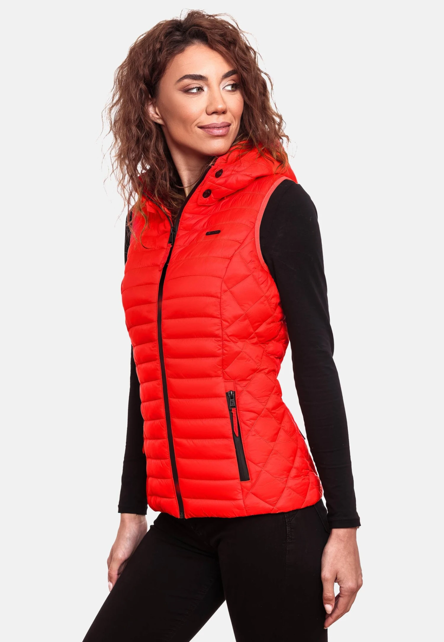 Marikoo Hasenpfote - Bodywarmer - Neon Coral 3 Marikoo Hasenpfote - Bodywarmer - Neon Coral - Afbeelding 3